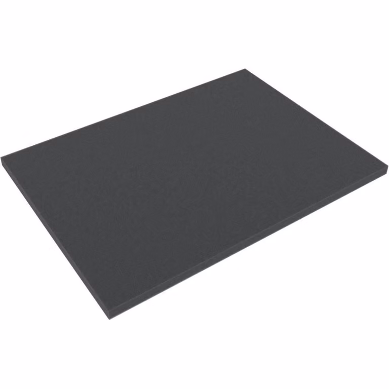 Foglio di schiuma 280x215x4 mm, privo di acidi, tagliato su misura