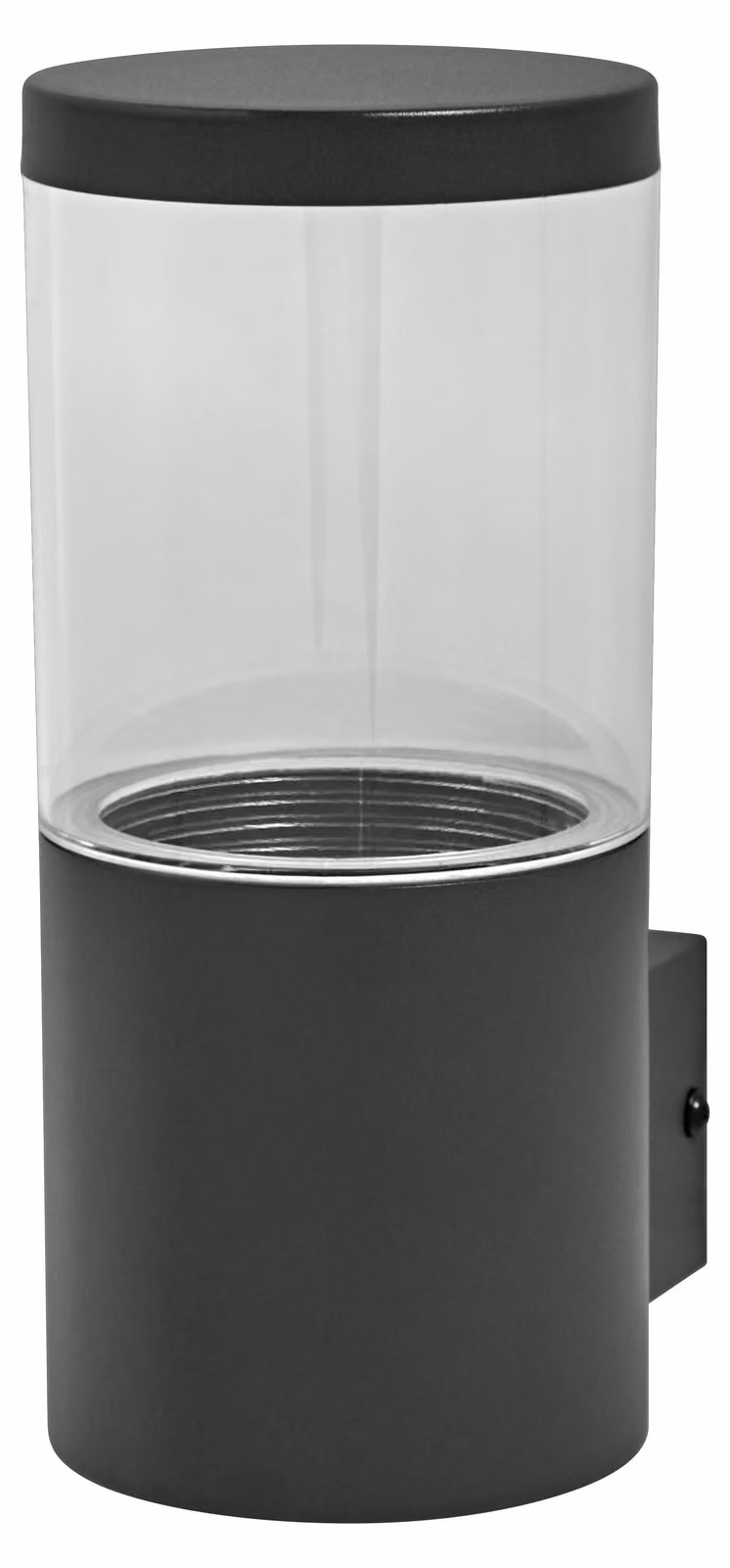 Lampada da parete esterna OSRAM ENDURA CLASSIC EBRO WALL, colore grigio scuro, acciaio inossidabile, installazione rapida, grado di protezione IP44, acciaio inossidabile, adatta per uso esterno