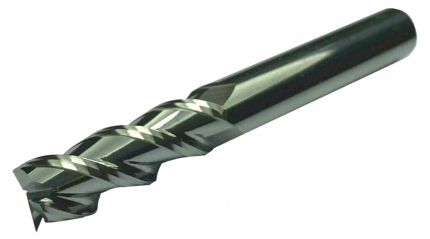 Frese a tazza in metallo duro - Diametro 5 mm - 3 taglienti lucidi - Adatta per la lavorazione dell'alluminio - Forma cilindrica - Qualità CNC
