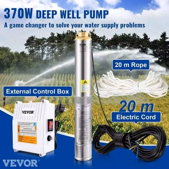Pompa Doppia Fase - Pompante Acqua - Pompanti Acqua - 550W - 35L/min
