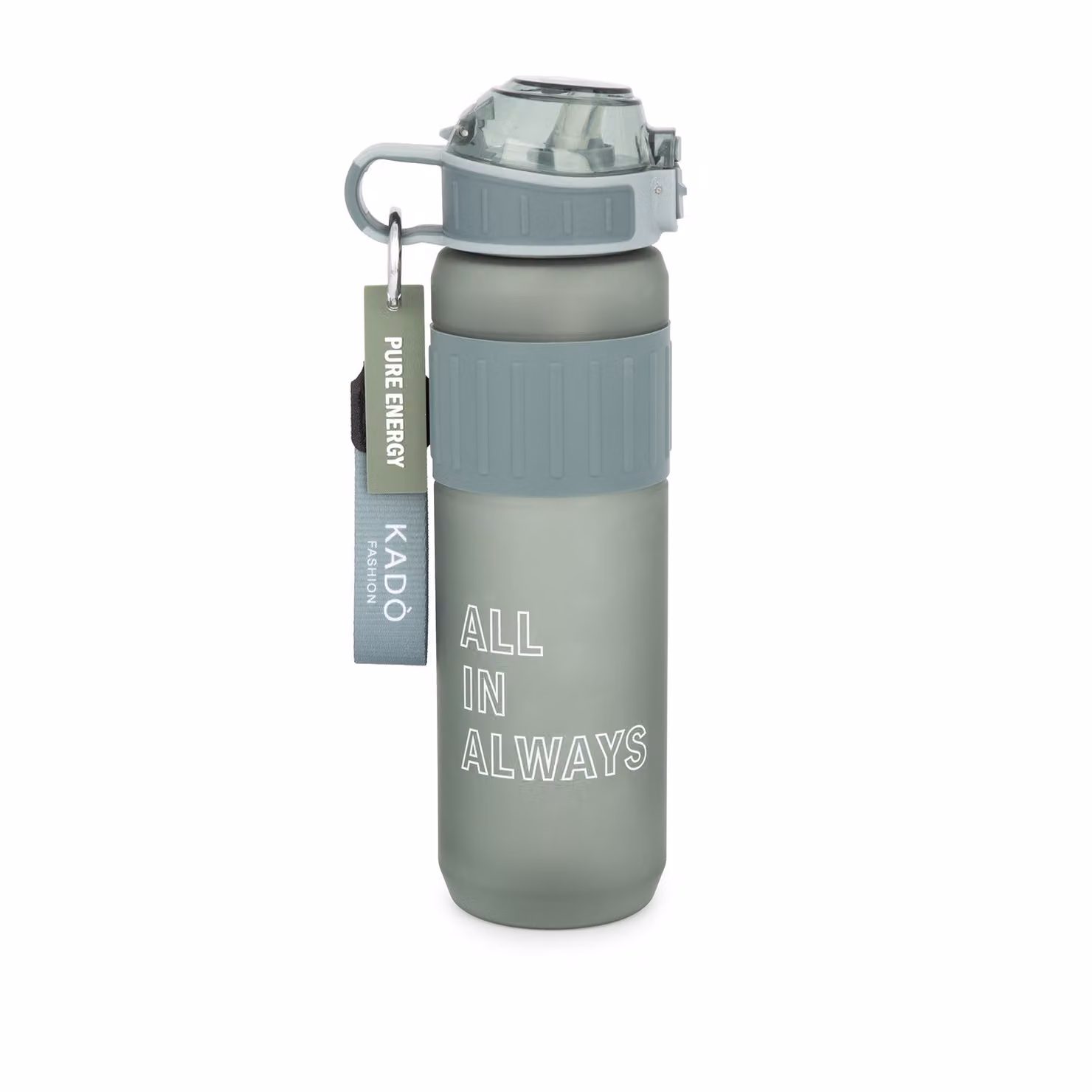 Borraccia Hydrea con scritte motivazionali, grigia, 1 l – 2