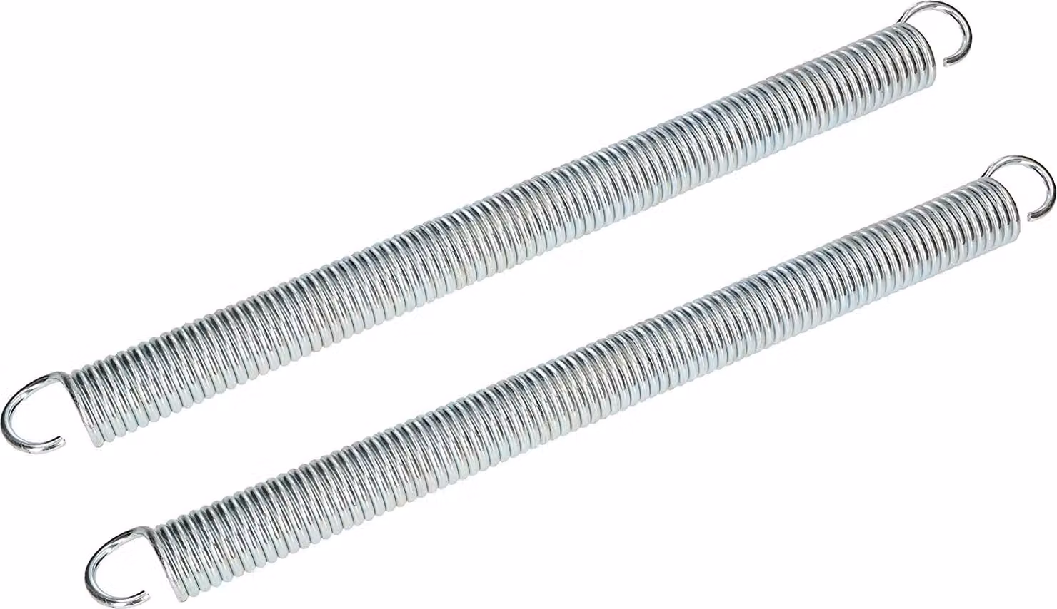 KOTARBAU® Set di 2 molle per porta da garage 420 mm Robusta zincatura Aiuta con apertura e chiusura Molla di trazione