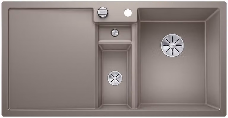 Blanco COLLECTIS 6 S lavello 1000 x 510 mm tartufo 523351 Vasca destra Con scolapiatti Con bacino avanzato
