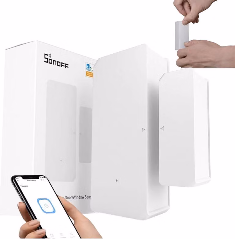 Sonoff DW2-RF Sensore porta/finestra RF433MHz Batteria