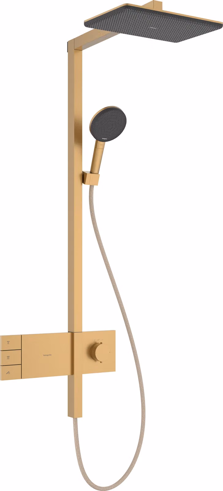 hansgrohe Raindance Alive Q système de douche 210/340 2-jet EcoSmart avec ShowerSelect Comfort, 24591140, 24591140