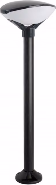 Lampada da giardino a paletto SU-MA TEO 2 nera con attacco E27, altezza 119 cm, protezione IP54