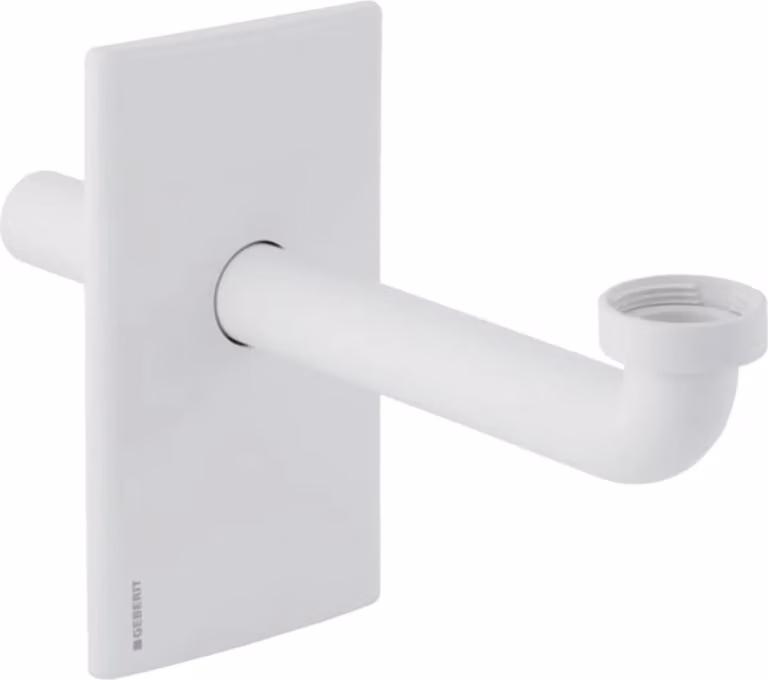 Geberit Set di montaggio prefabbricato per elemento di montaggio WT con sifone UP, finitura lucida, 1 pz.
