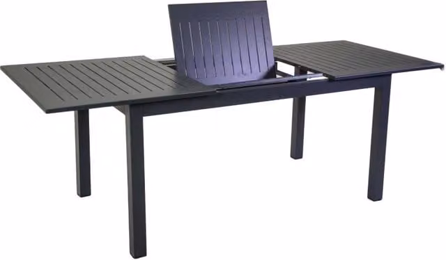 Tavolo alluminio Monterey allungabile antracite cm150/210x89h75