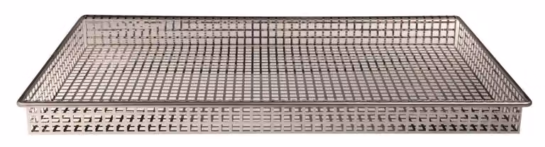 Teglia Gastronorm GN1/1 per frittura in acciaio inox cm53xx32,5 h.cm.2