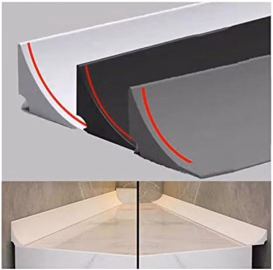 Nastro adesivo impermeabile da 100 cm per il bagno