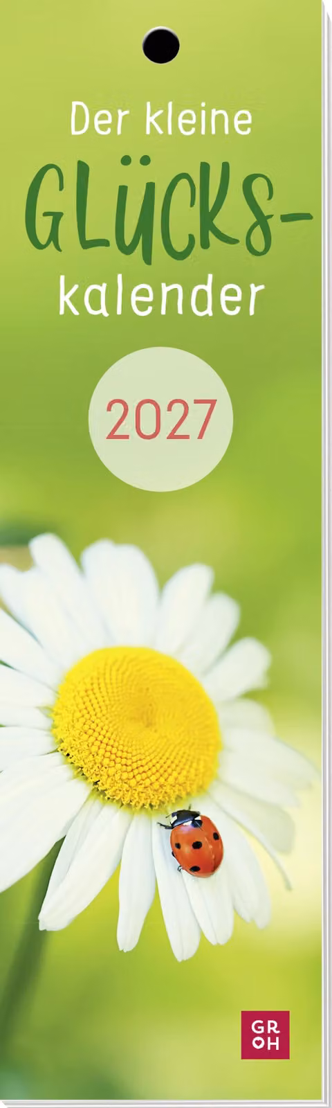Calendario da segnalibro 2027: Il piccolo calendario della felicità