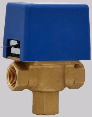 Valvola di Zona Mut 3 Vie Motorizzata 230 V 1/2 PN 10 Blu