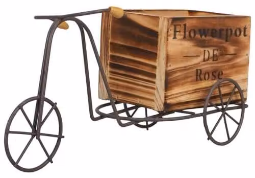 Decorazione vintage a forma di bicicletta - Elemento decorativo retrò per la scrivania