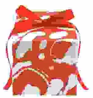 Carta velina marmorizzata, rosso/bianco,MIX