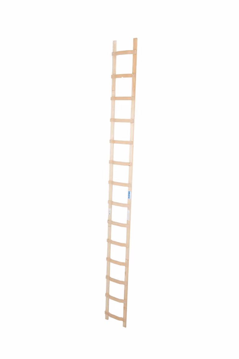 STABILO Scala da tetto in legno, 1x14 pioli, 804433