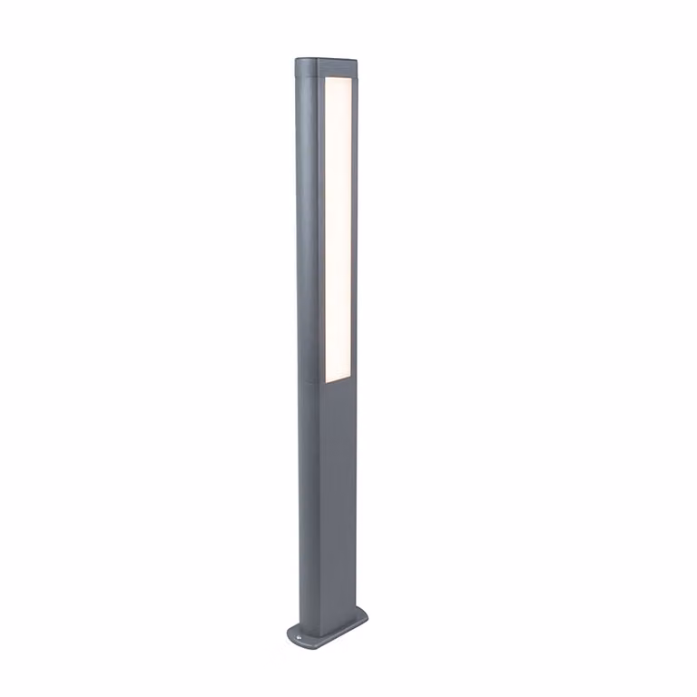 Lampada a colonna LED RHINE IP54 2x5,5 W 2x600 lm 3000 K antracite
