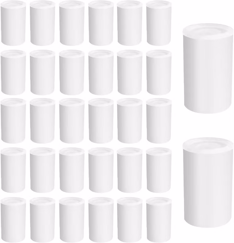 Scatola per pellicole fotografiche con coperchio, capacità per 36 fotogrammi, dimensioni 3,3x5,4 cm, contenitore per piccoli oggetti