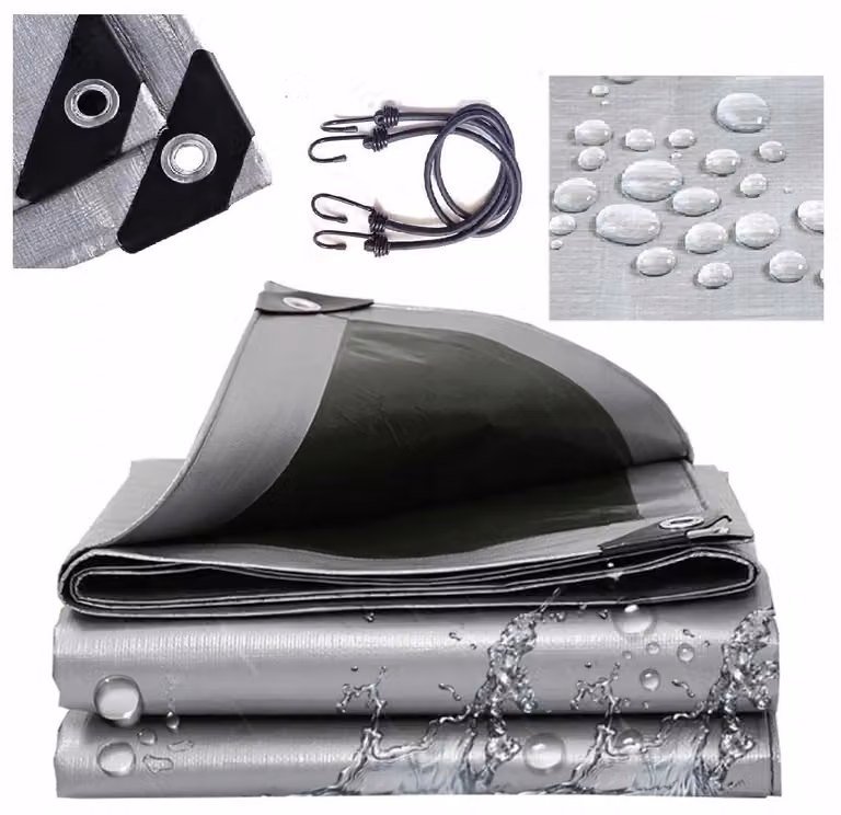 Telone Nero-Argento 5X6 M 260G/M2