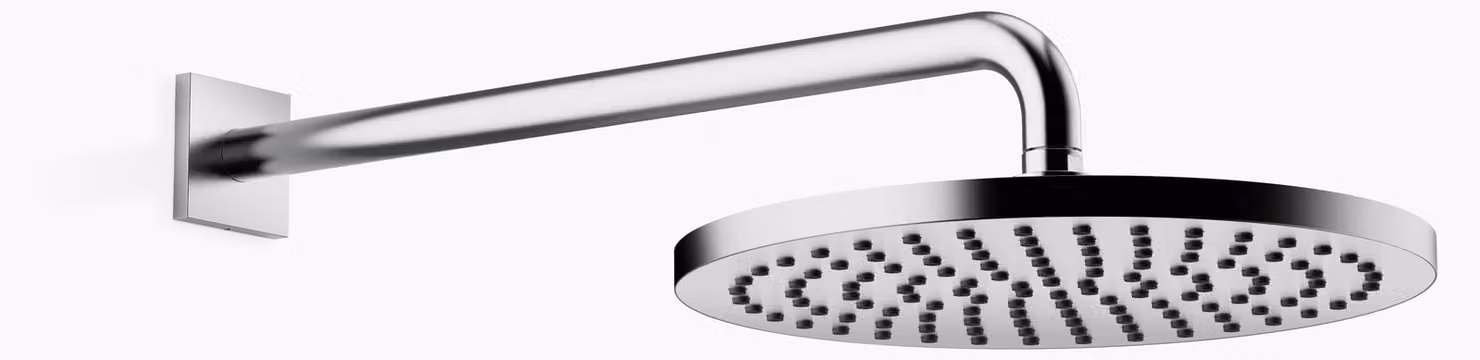 Douche de pluie Dornbracht avec fixation murale, saillie 450mm, Ø 300mm, 28679670-93, 28679670-93