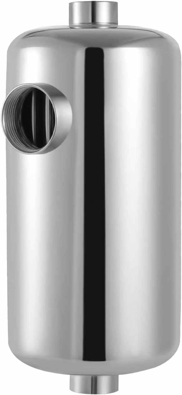 Scambiatore di calore in acciaio inossidabile, modello 304, ad alte prestazioni, 28 kW, sistema a flusso inverso, adatto per piscine di 150 metri. Riscaldatore per piscina, boiler solare, sistema per lo scioglimento della neve, design compatto, alloggiame