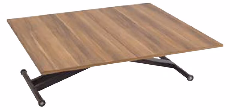 Esstisch Couchtisch Ausziehbarer Tisch Holz Braun Kaffeetisch 120 cm