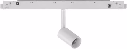 Sistema Lineare Ego Track Single Ideal-lux, Binario su Rotaia Bianco, LED 3000K Warm White, Dimmabile con Protocollo DALI