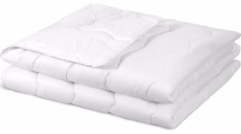 Coperta per bambini Beátka, 150g/m2, estiva, bianca, 100x135 cm