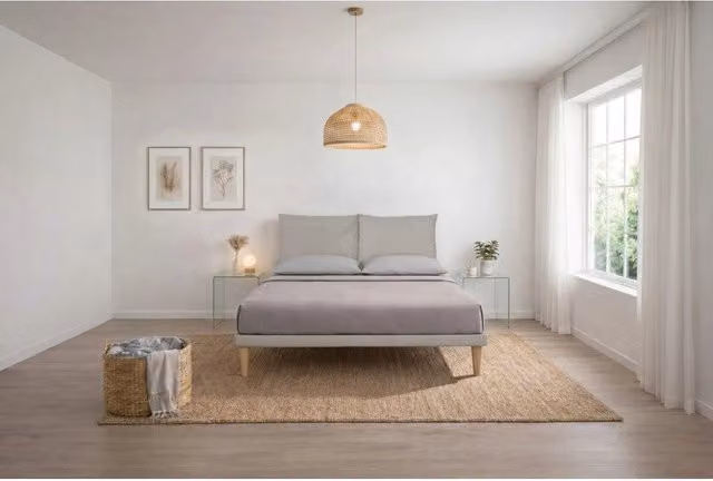 Letto imbottito Matrimoniale 180x190 cm Soft - Similpelle,Tortora,Con rete