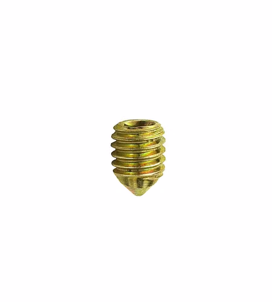 Grani per maniglie zincato giallo M6x8 mm