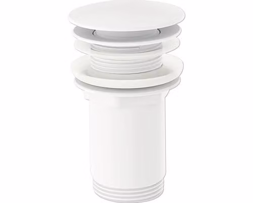 Scarico per lavabo Ravak, fisso, bianco opaco