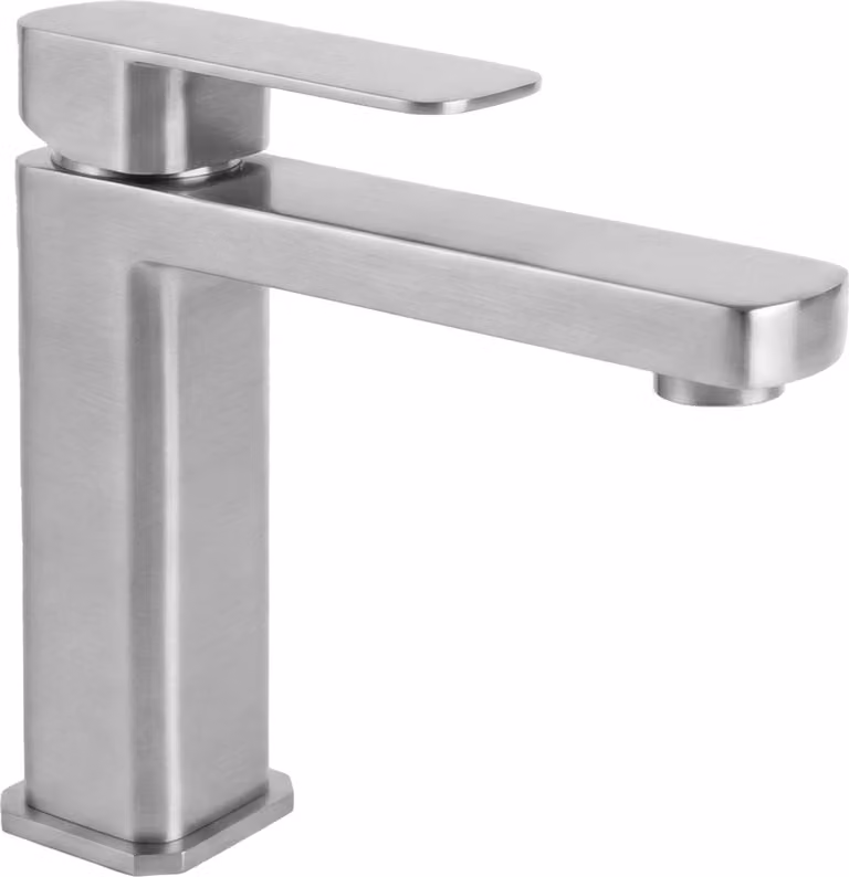 Miscelatore Lavabo Rea Arlo Low Brush Nickiel