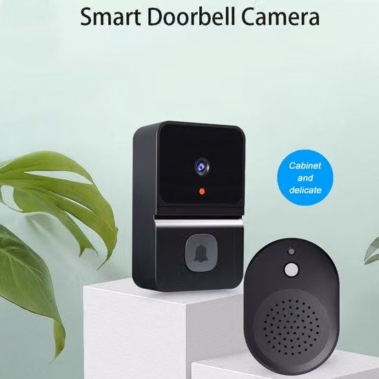 Sistema di videosorveglianza wireless WiFi con archiviazione su cloud, rilevamento di movimento e audio bidirezionale per uso domestico