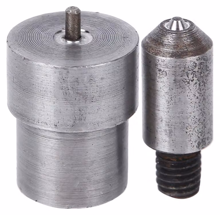 Set di timbri a occhio, 2 pezzi, 3 mm, pressa manuale per pelle e teloni