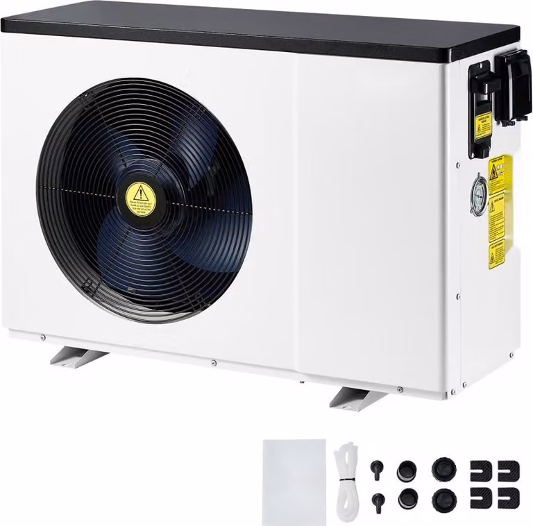 Pompa di calore elettrica per piscina a risparmio energetico - Frequenza variabile 2,51-11,38 kW - Riscaldamento efficiente della piscina