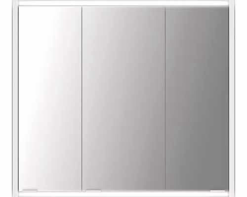 Armadio a specchio con illuminazione Jokey Batu 80 bianco FTP
