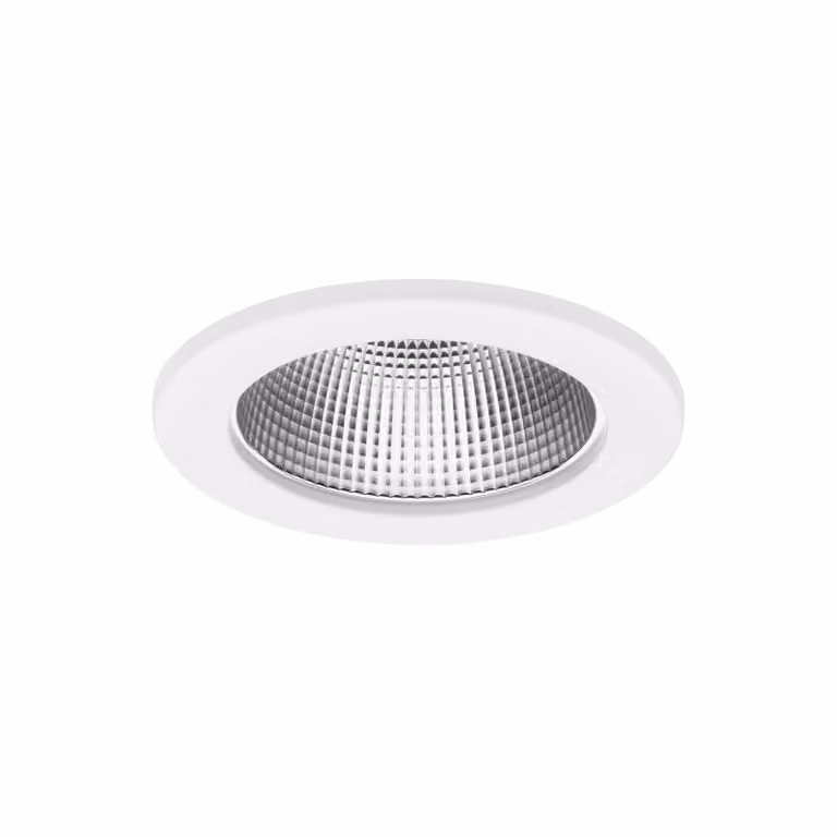 BRUMBERG Faretto da incasso a LED MUNA PRO MINI, bianco, CCT, dimmerabile, Bianco / Opale, Corridoio, Alluminio