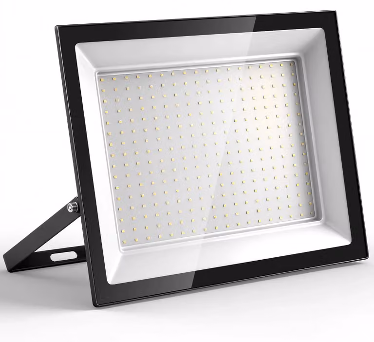 Faretto a LED - 500 W - Luce bianca fredda 6500 K - 220–240 V - 1 pezzo - Corpo rinforzato - Per uso esterno