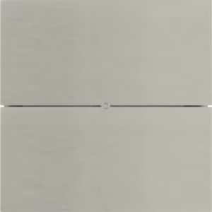 Berker 75162593 Sensore a pulsante doppio Comfort in acciaio inossidabile B.IQ