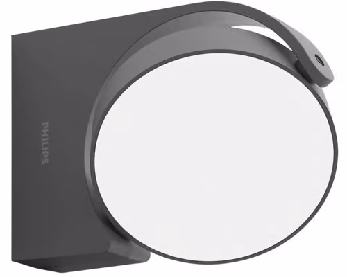 Applique a LED per esterni Philips 8719514477278 Mimosa IP44 7W 680lm 4000K antracite
