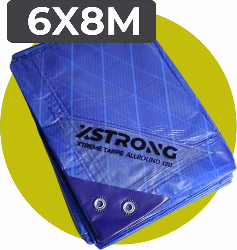 Xstrong Allround 120 - Telone - 6x8 - Impermeabile e resistente ai raggi UV + 4 anni