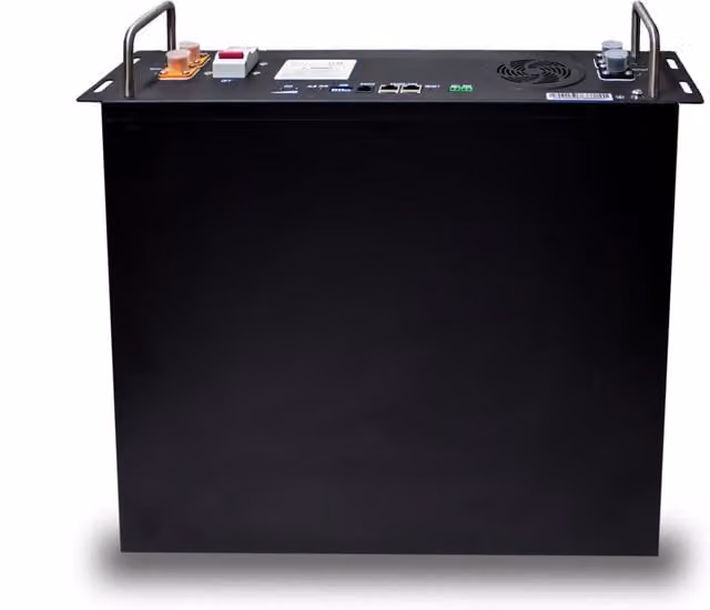 Batteria di Accumulo per Fotovoltaico A2ZWORLD in Litio-Ferro-Fosfato LiFePO4, Colore Nero, Capacità 5.12kWh, 51.2V, 100Ah, con BMS Integrato CEI 0-21