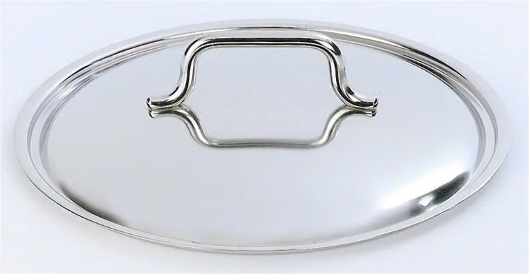 Coperchio in acciaio inox inox, linea Apollo, diam. 16cm