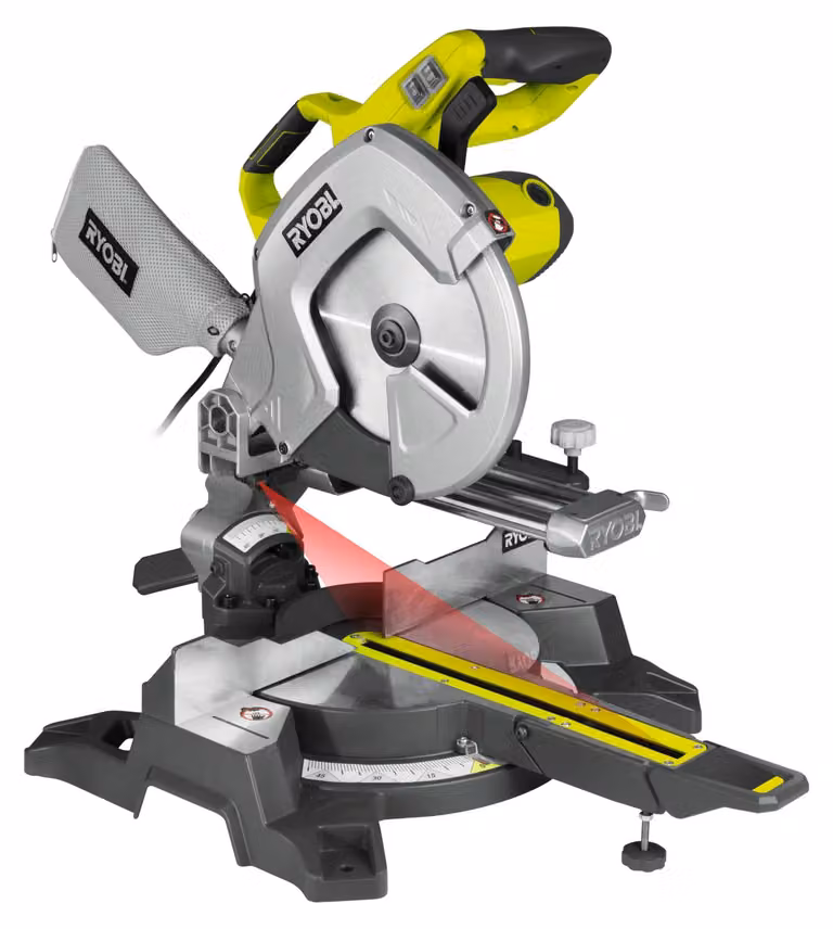 Ryobi EMS254L - 254 mm - Troncatrice con laser