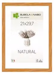 Cornice legno (21x29,7cm) NATURAL TULIPA Rovere 6340 01 MA4