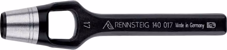 Rennsteig Henkellocheisen Ø 17mm Locheisen Lochstanzer Stanzer 1400170