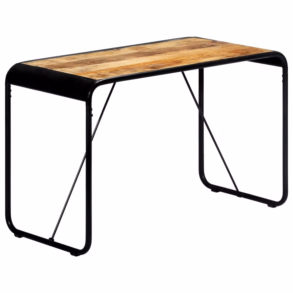 Maison Exclusive - Tavolo da pranzo 118×60×76 cm in legno massello di mango grezzo