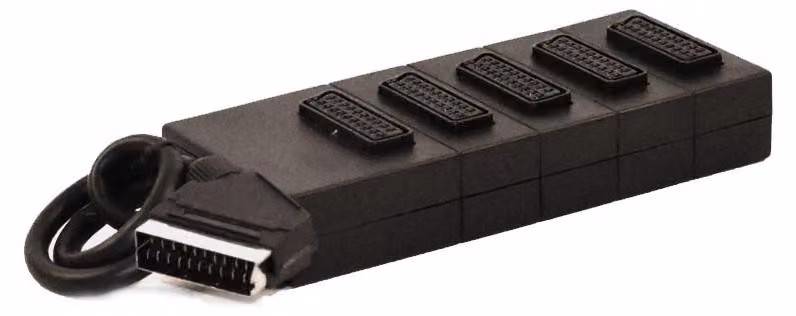 Divisore SCART a 5 uscite