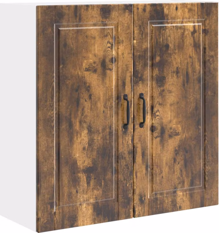 Armadietto a muro PORTO Rovere fumé 80 x 31 x 80 cm