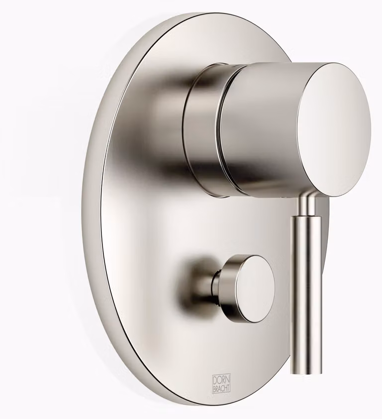 Dornbracht mitigeur monocommandé encastré avec inverseur, plaques de recouvrement 150mm, 36120660-06, 36120660-06