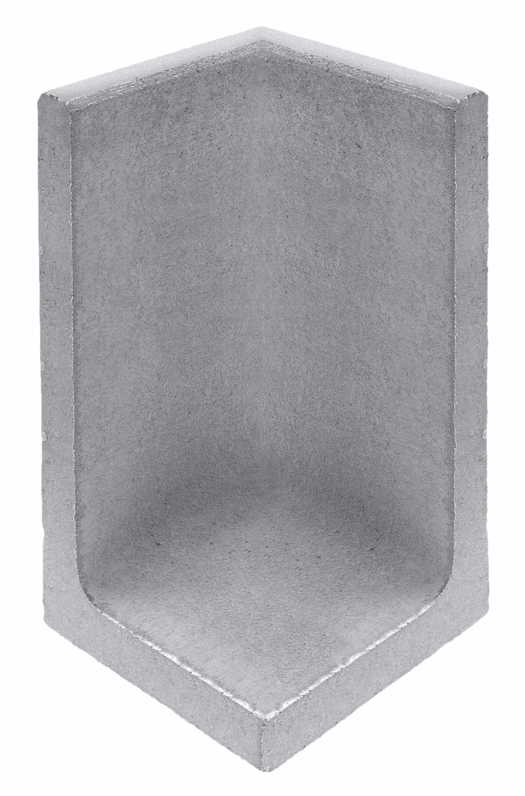 Diephaus L-Stein- ANGOLO GRIGIO 80/50/50/7 CM
